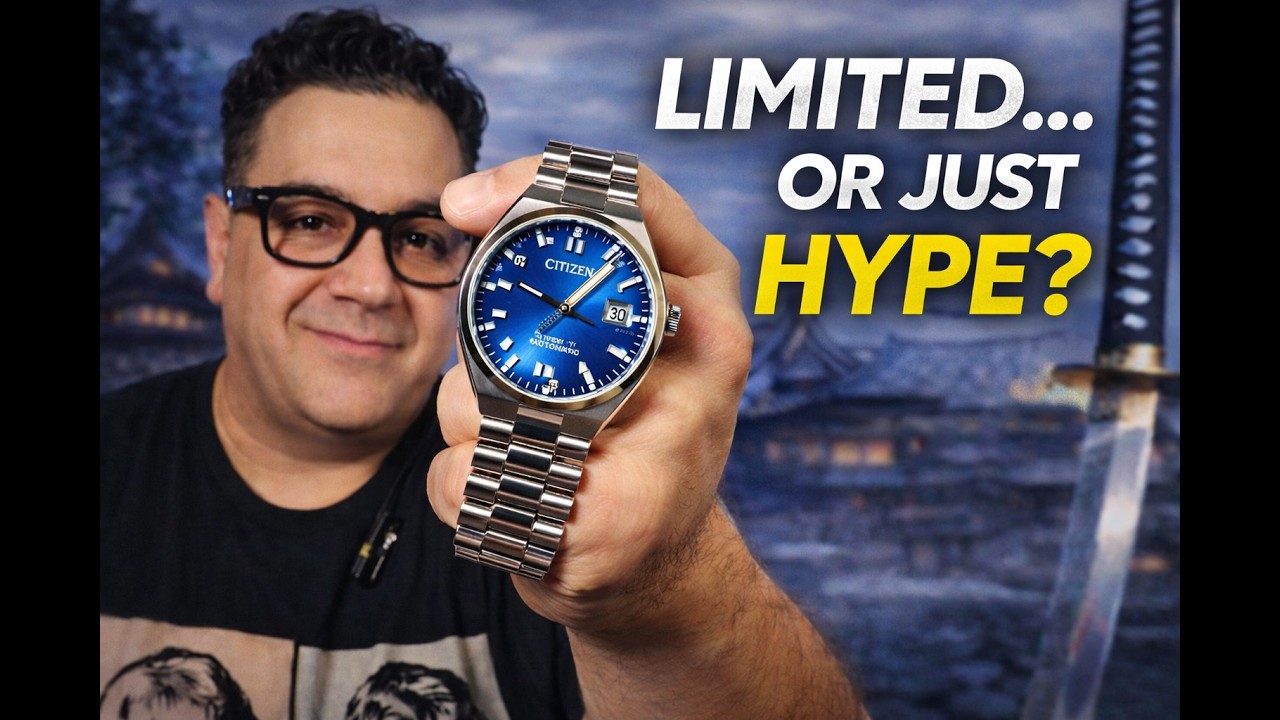The Citizen Watch That Literally Slices Time - Tsuyosa x Seconde/Seconde