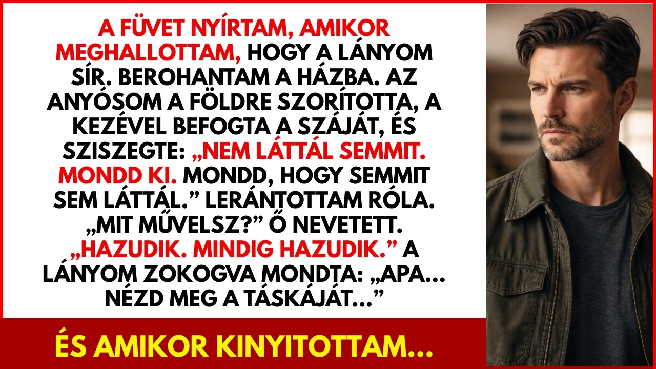 Rajtakaptam az anyósomat, ahogy lefogta a lányom – „Ha elmondod apának…