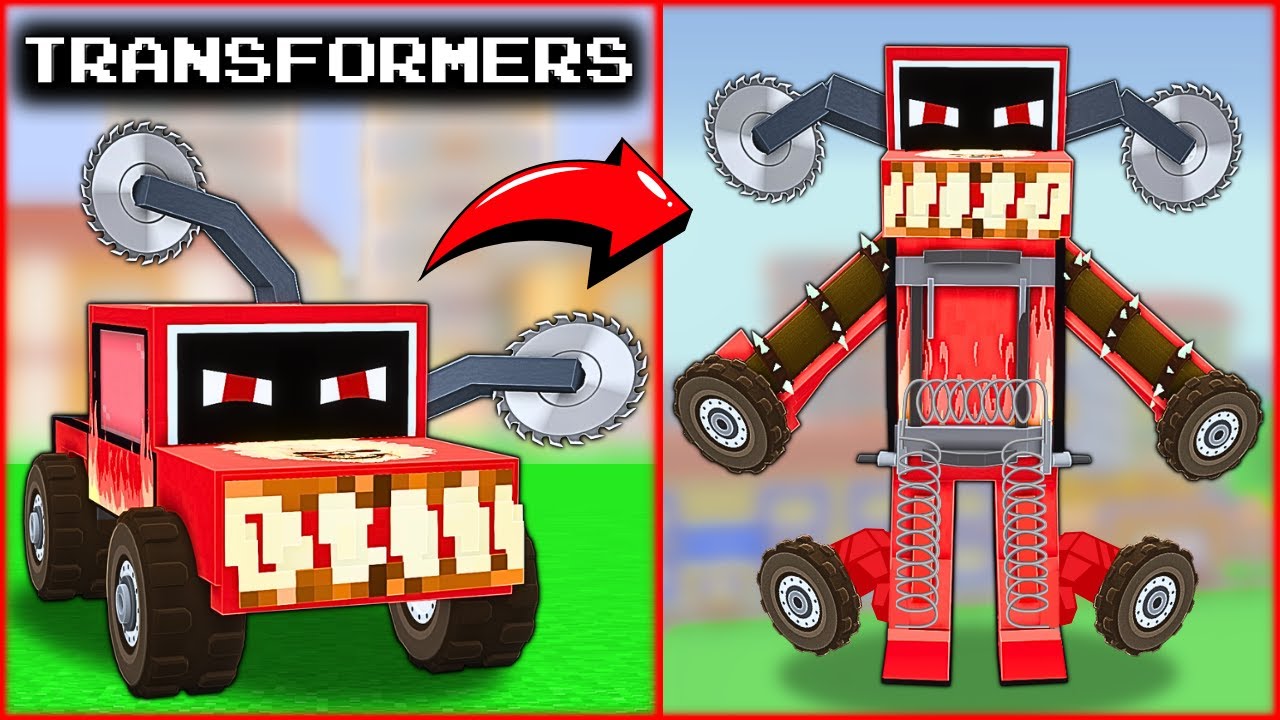 CANAVAR KAMYON ROBOTA DÖNÜŞTÜ! 😱 - Minecraft