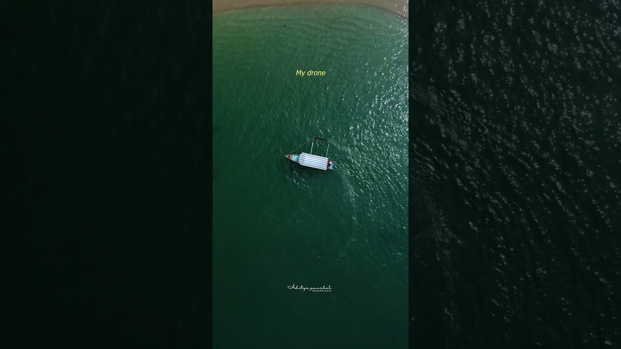 Butterfly Beach 🏖  | Phone view vs Drone view | Best Beach of India |