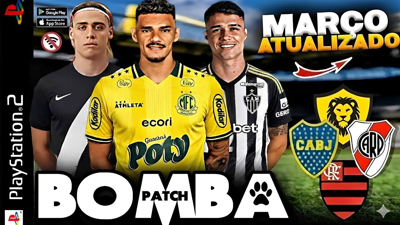 NOVO! BOMBA PATCH MAR&Ccedil;O 2026 PS2 ISO DOWNLOAD DIRETO! COM RUMO ESTRELADO AETHERSX2, PCSX2 PSP E OPL✅