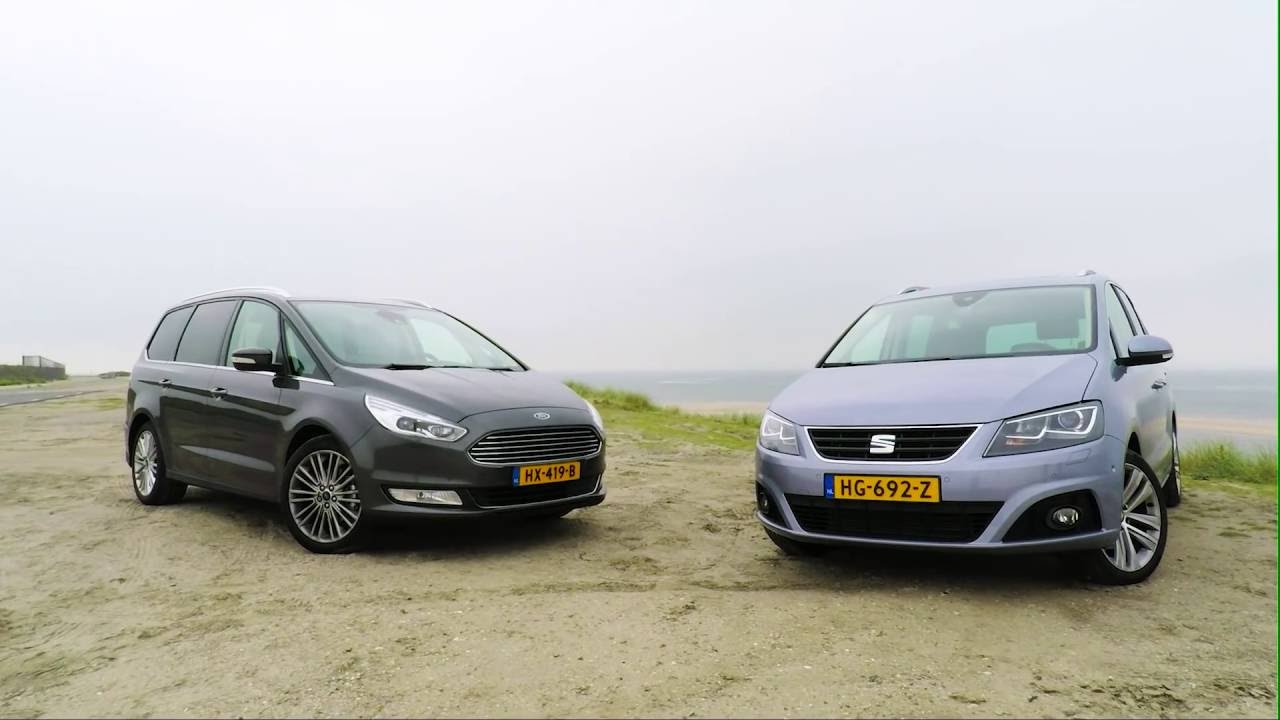 ANWB Dubbeltest Ford Galaxy vs Seat Alhambra 2016