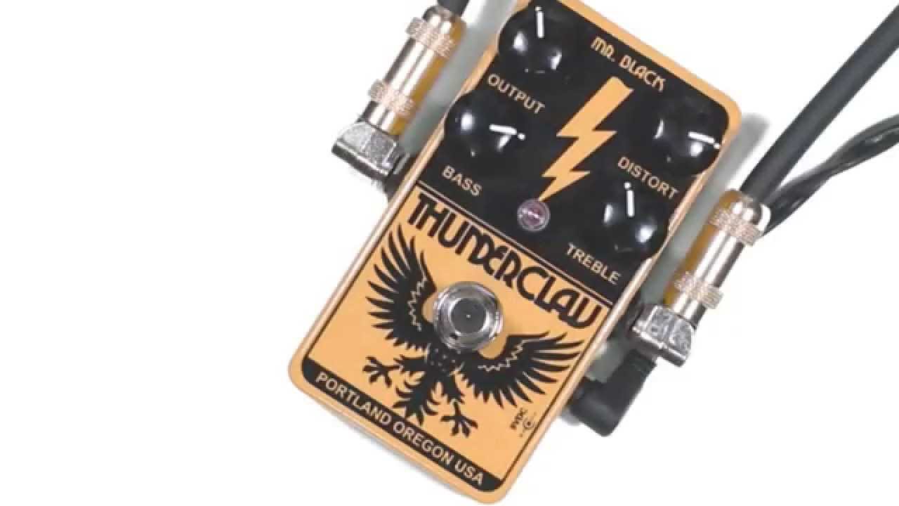 Mr. Black Pedals THUNDERCLAW demo by Lance Seymour