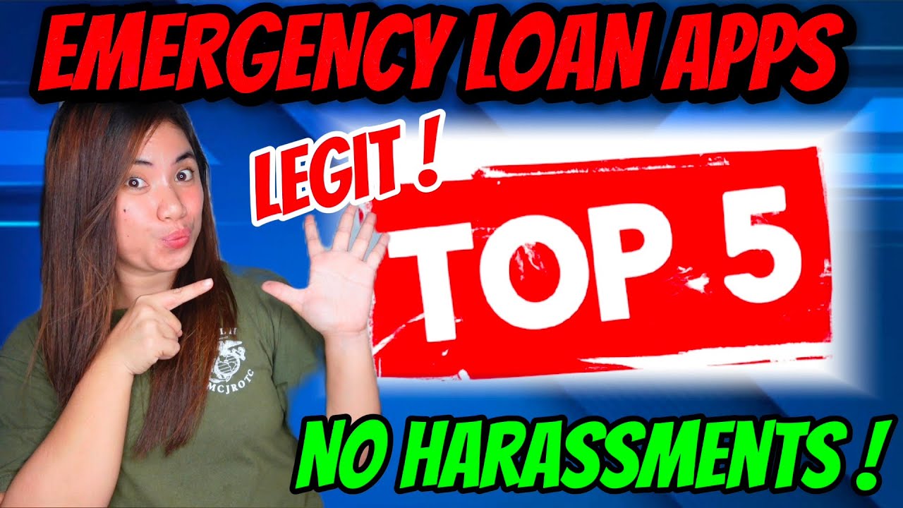 LEGIT TOP 5 EMERGENCY LOAN APPS  (NO HARASSMENTS) | BASED ON MY EXPERIENCED !!