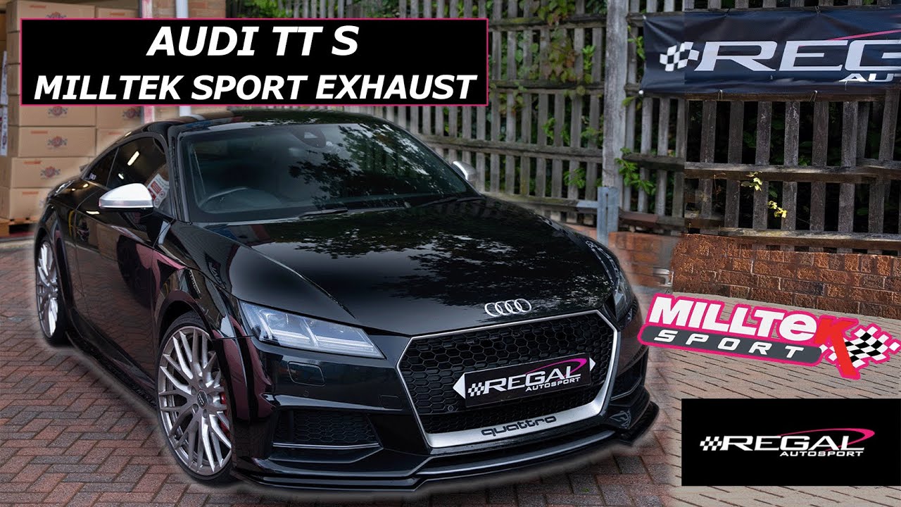 Audi TTS Exhaust Upgrade [MILLTEK SPORT CAT-BACK]