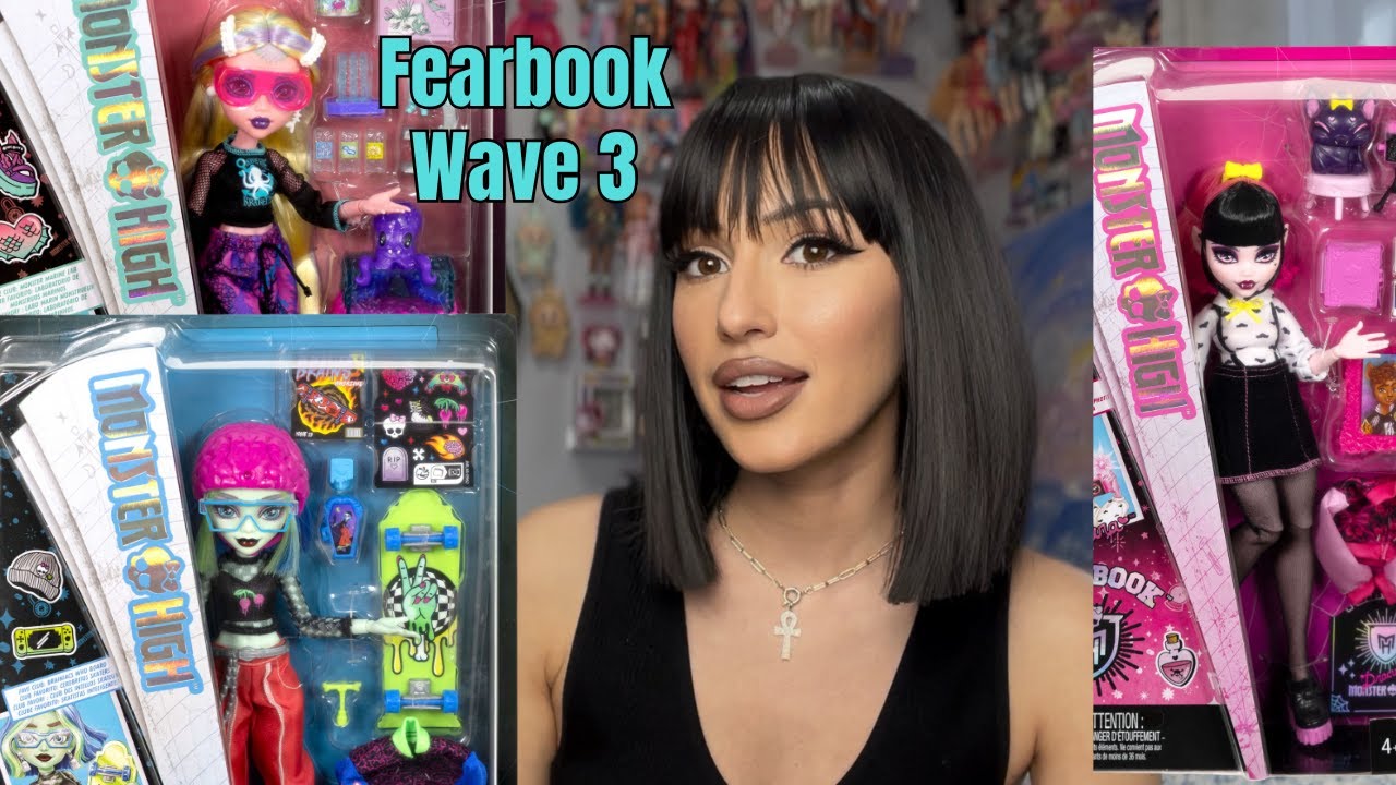 Monster High Fearbook Wave 3 LEAKS 👀 Honest Thoughts & Why They Missed the Mark | Doll Tea with Stef