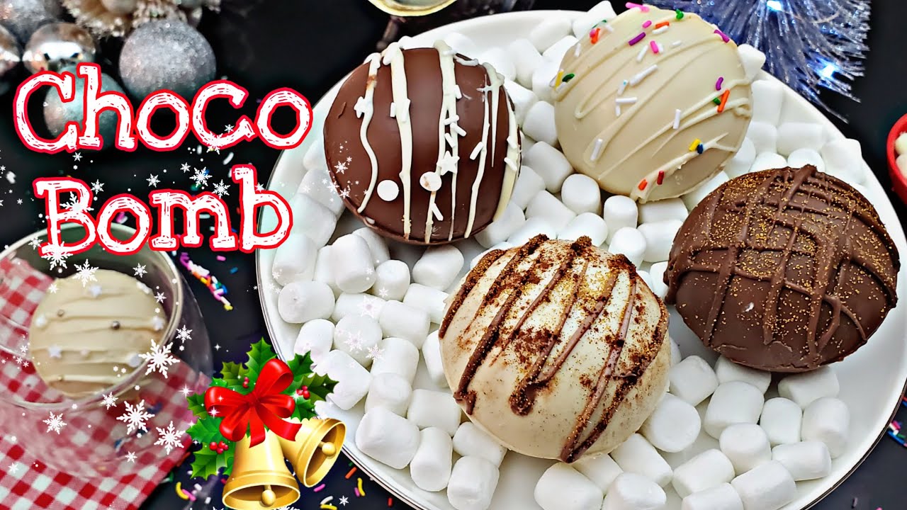 Beginner friendly chocolate bomb recipe/Christmas delicacy/Byniacuisine