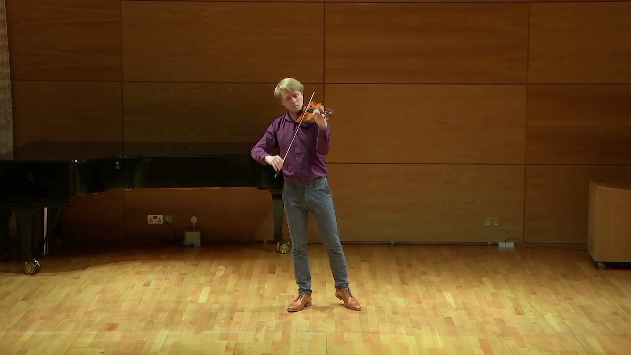 Charlie Lovell-Jones - Eug&eacute;ne Ysa&yuml;e: Sonata No. 5 for Solo Violin, Op. 27