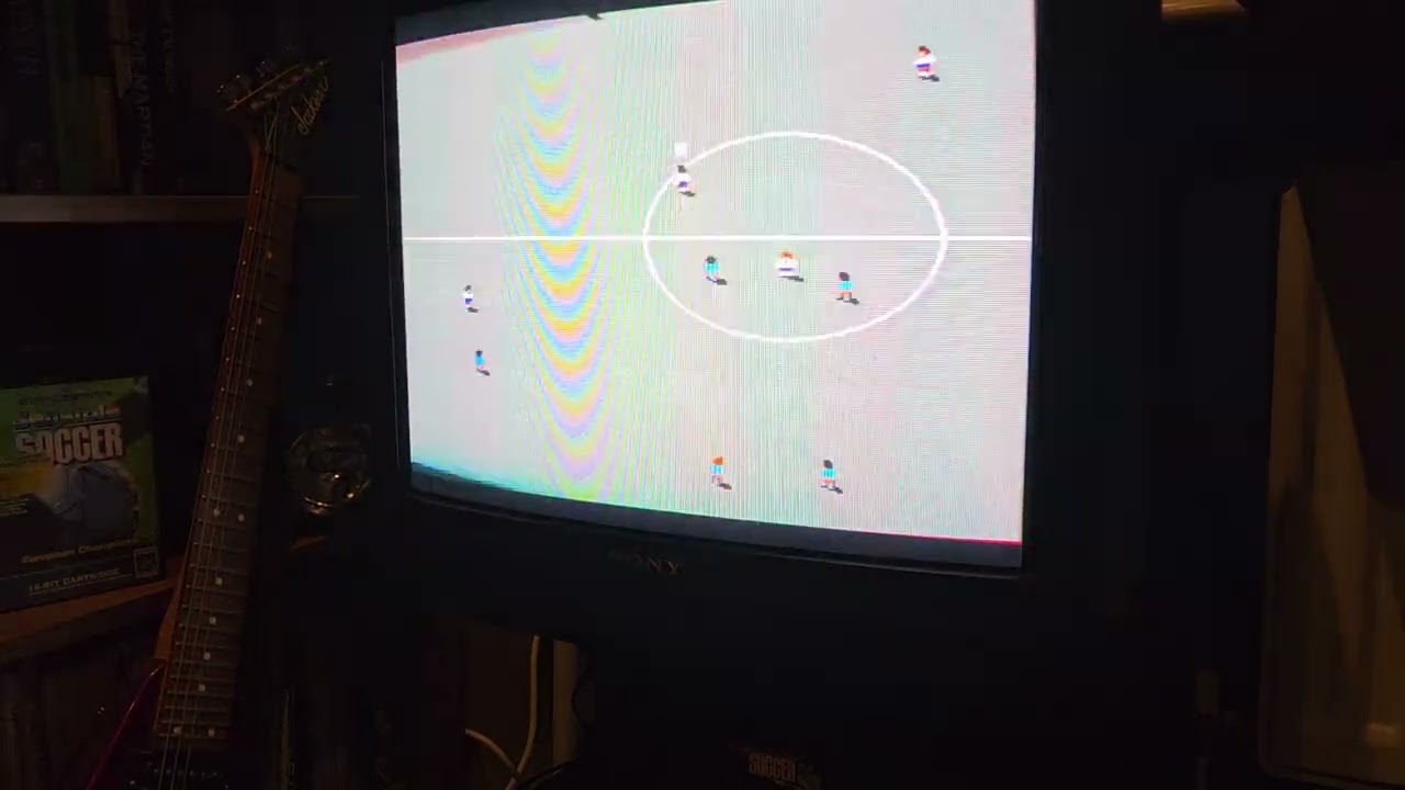 Controversial first attempt at sensible soccer challenge @subliminalvcr 