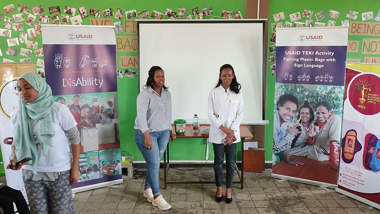 Teki Accessible Training in Ethiopian Sign Language !! What are menstruation hygiene
