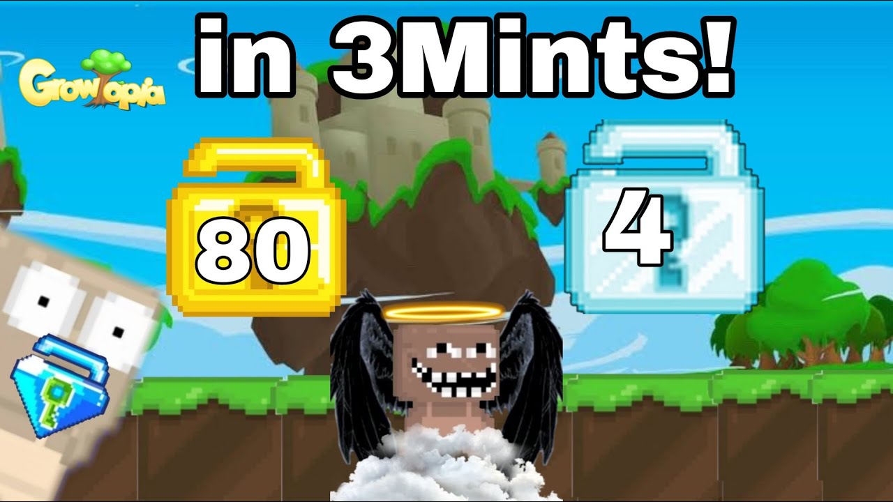 Growtopia How To Profit 80Wls To 4Dls🫠in 3Mint | Creative ps