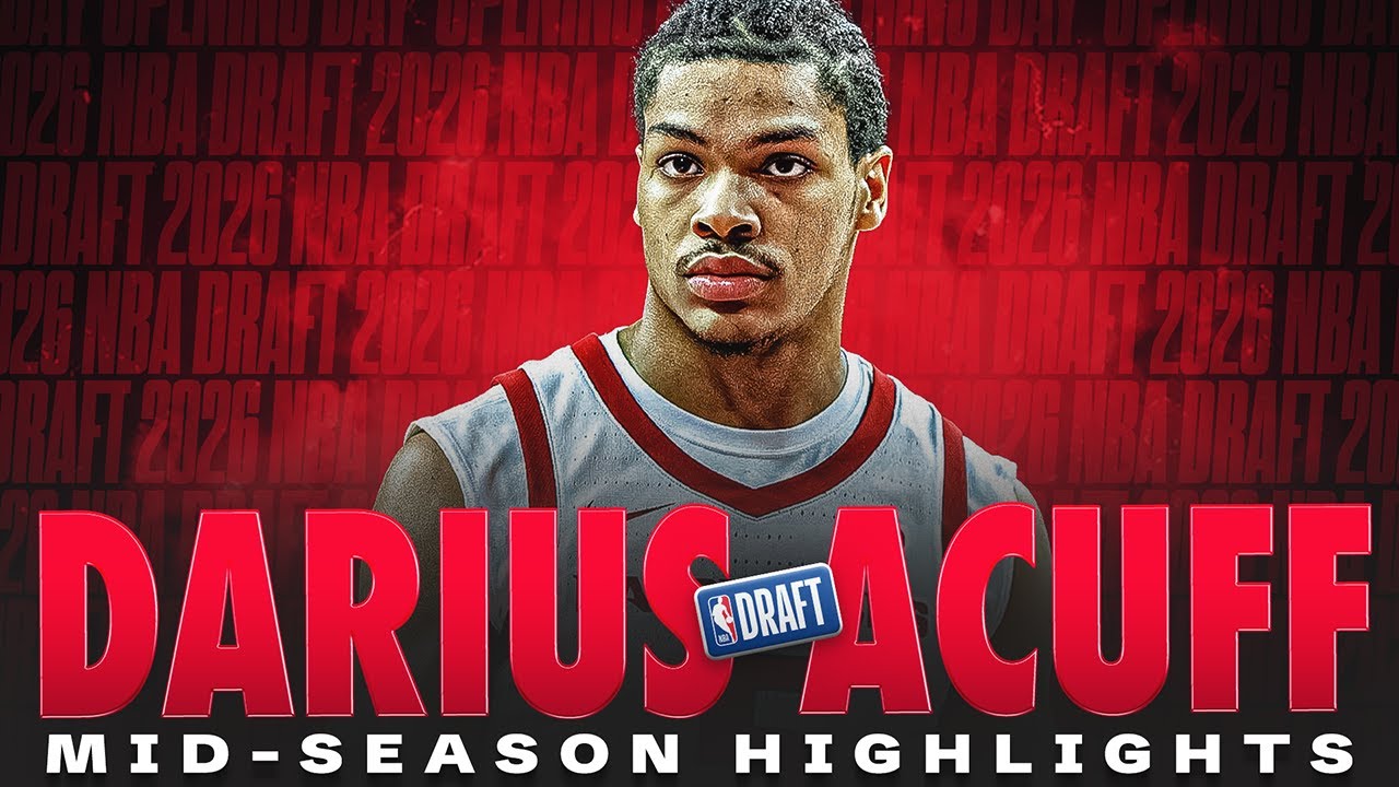 Arkansas freshman guard Darius Acuff Jr. Mid-Season Highlights | 2026 NBA Draft