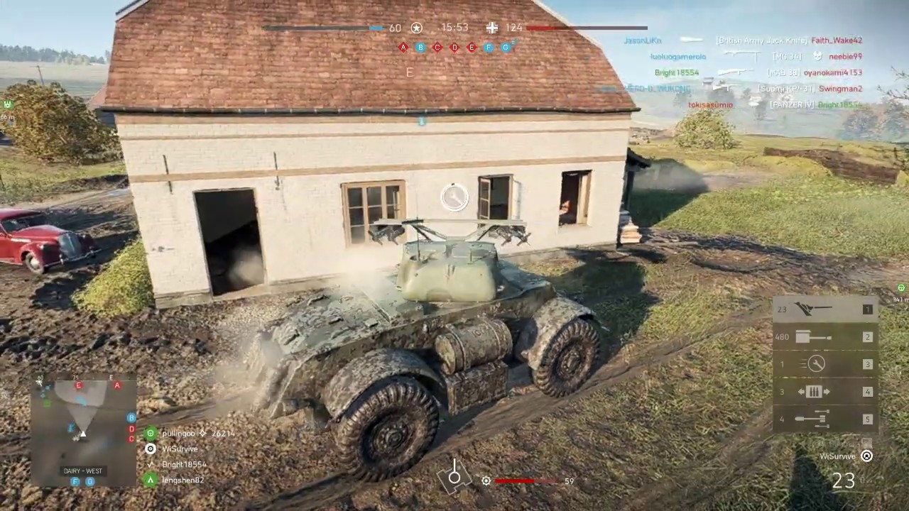 Battlefield 5 Conquest: Panzerstorm Multiplayer Gameplay (No Commentary)