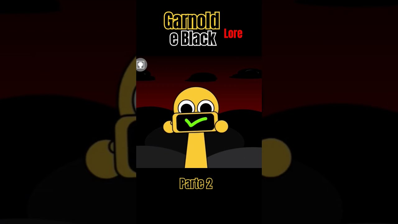 Hist&oacute;ria secreta de Garnold e Black Sprunki Lore #sprunki #sprunkiincredibox #sprunk #incredibox