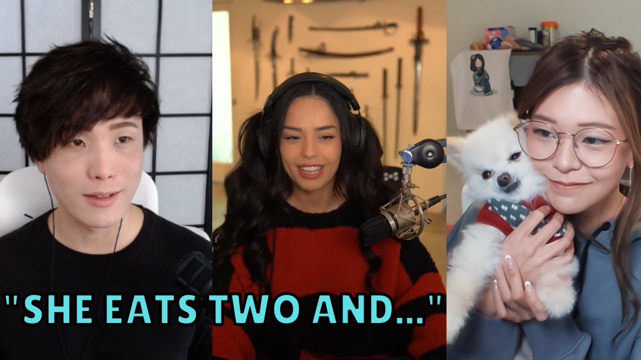 Valkyrae & Sykkuno exposes Miyoung's Weird Habits from their roommate experience