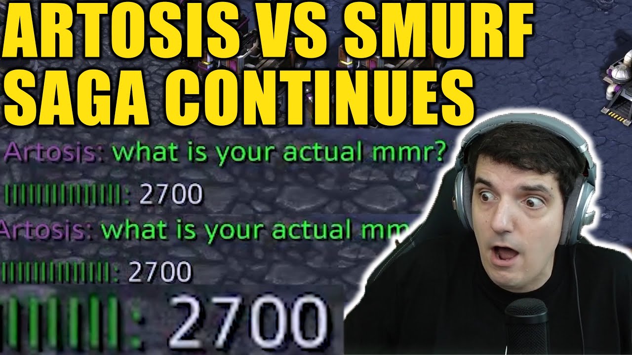 ARTOSIS GETTING REKT BY SMURFS AGAIN - Artosis Clips