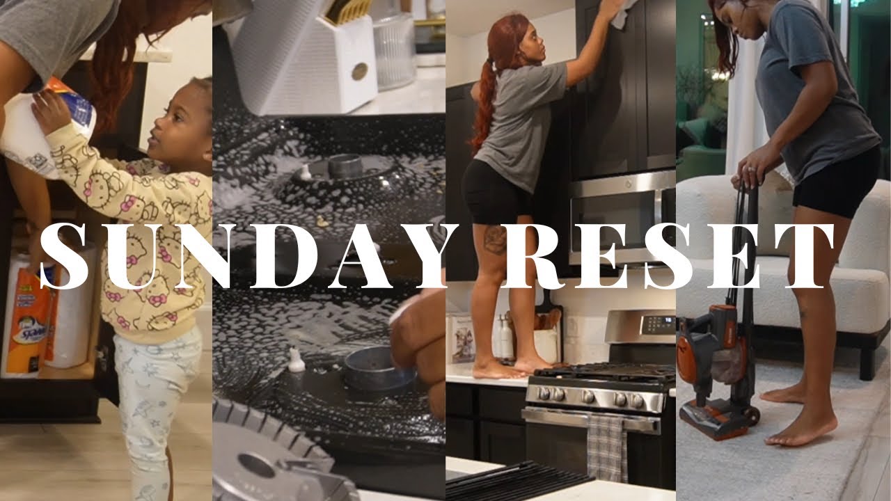 SUNDAY RESET | CLEANING MOTIVATION | WatchCrissyWork