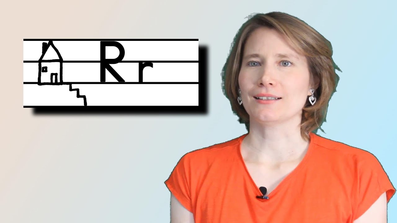 Einführung des Buchstaben R