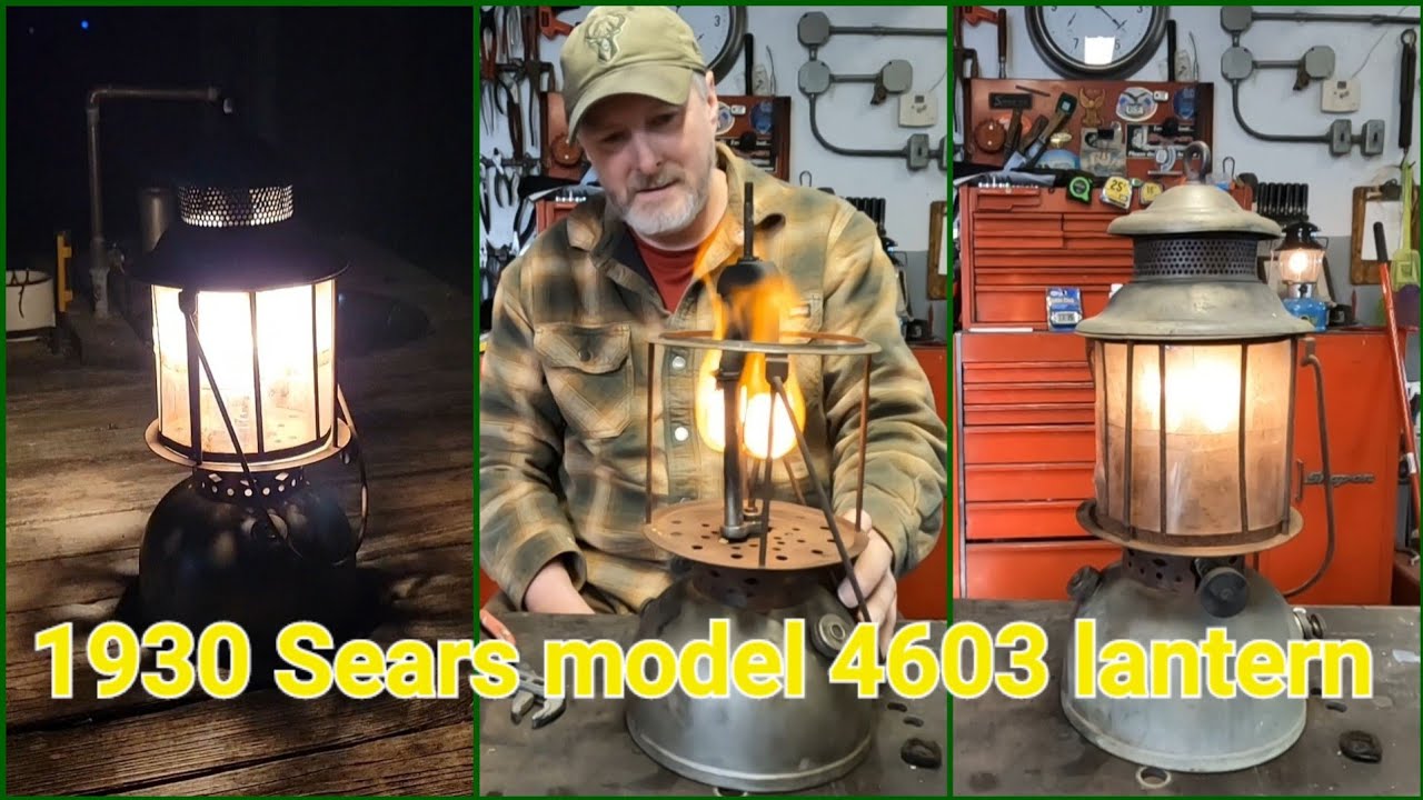 1930 Sears lantern made by the Akron lamp co. Let's bring it back to life!