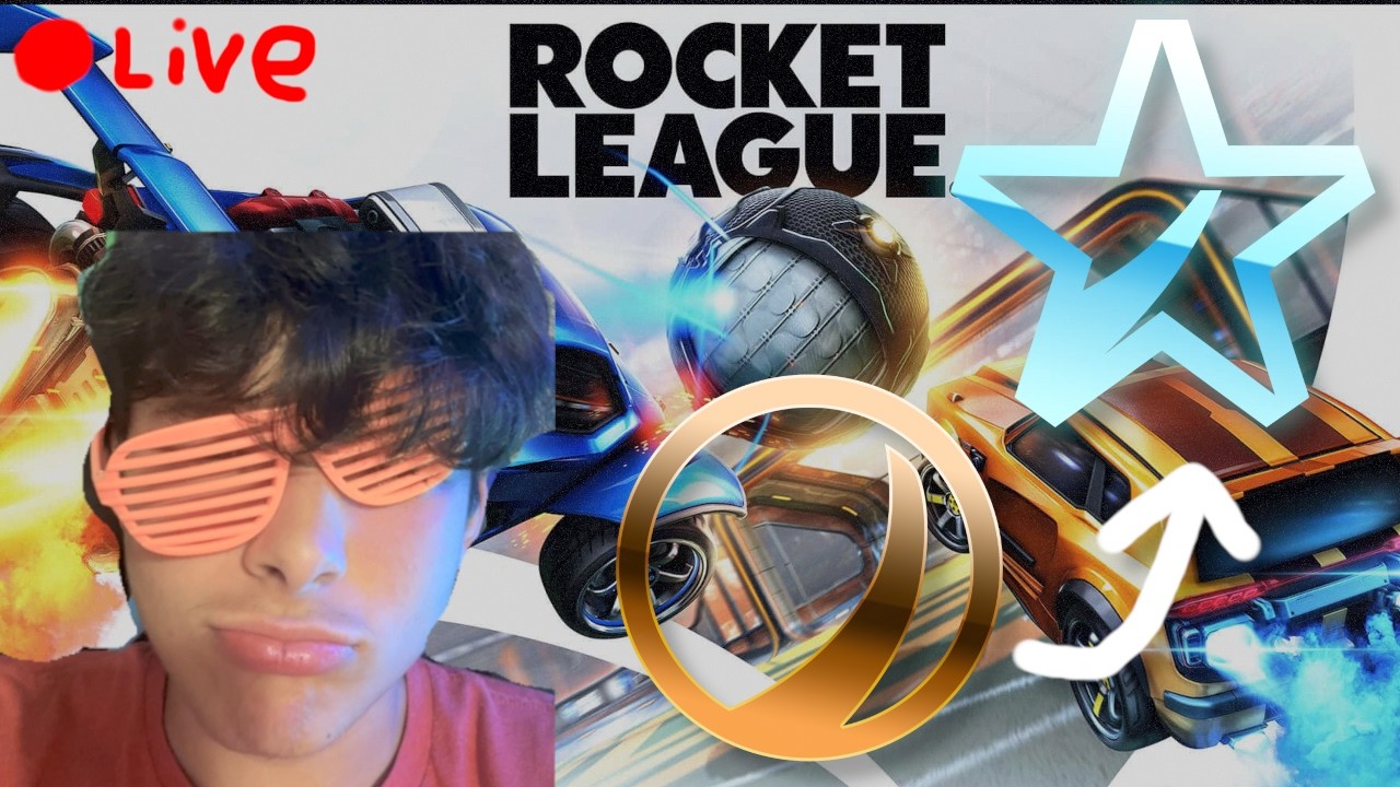 Playing Rocket League (NEW RANK)