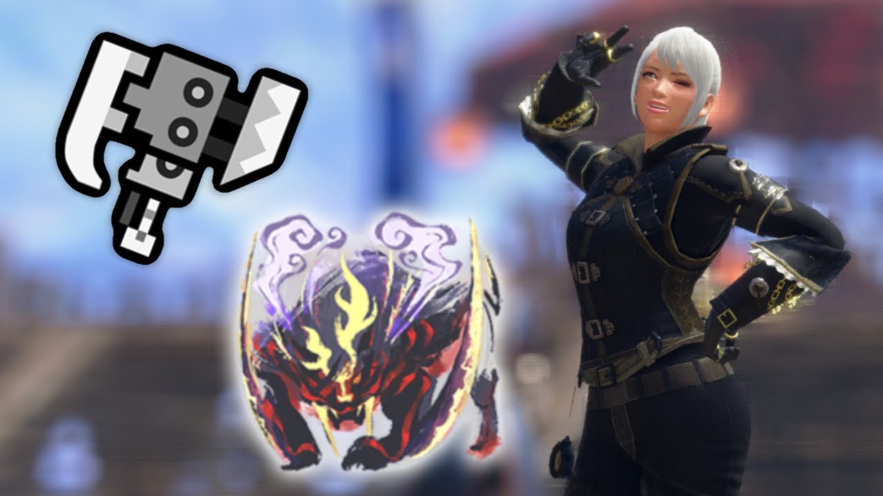 Fighting Scorned Mag With Switch Axe In Monster Hunter Sunbreak