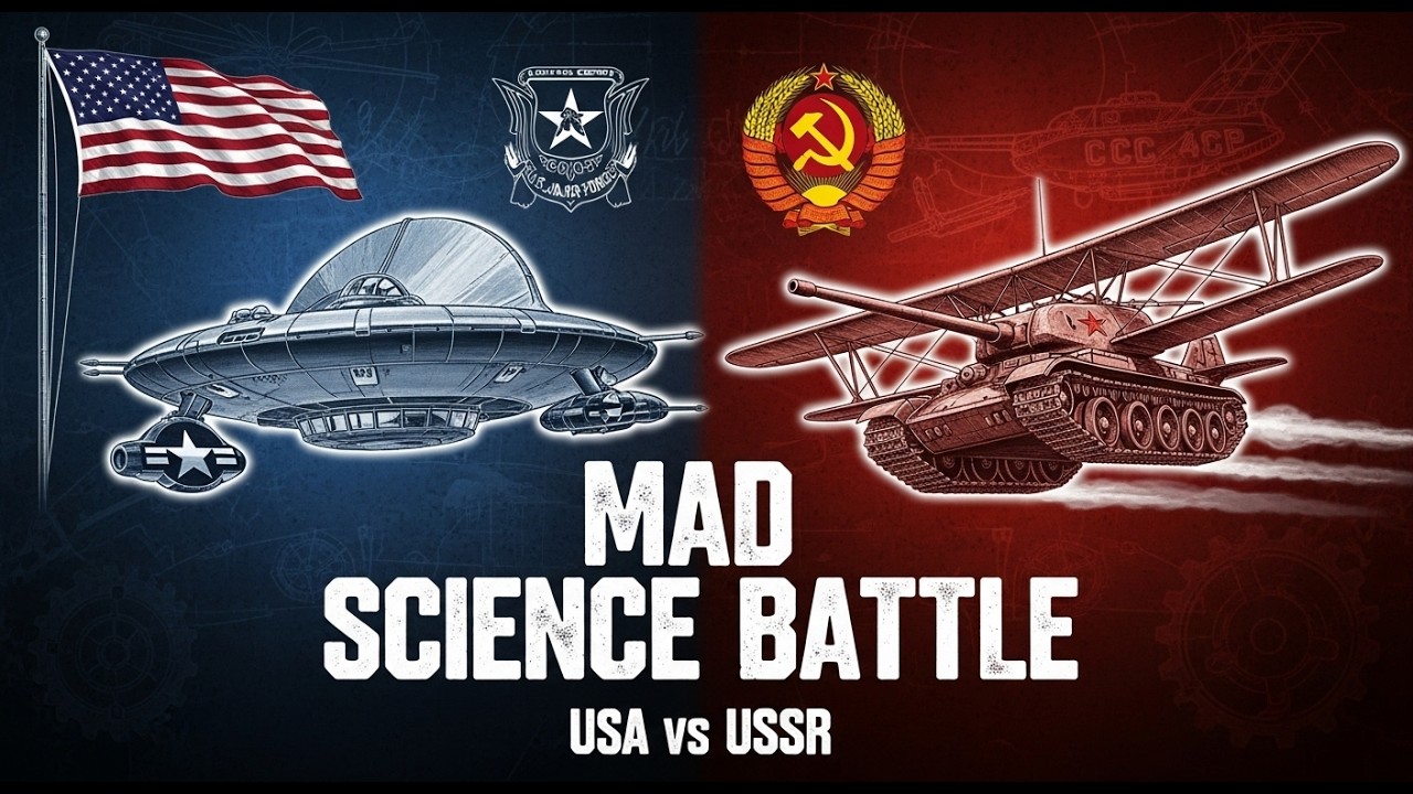 The Allies’ CRAZIEST Secret Weapons: USA vs. USSR Mad Science of WWII