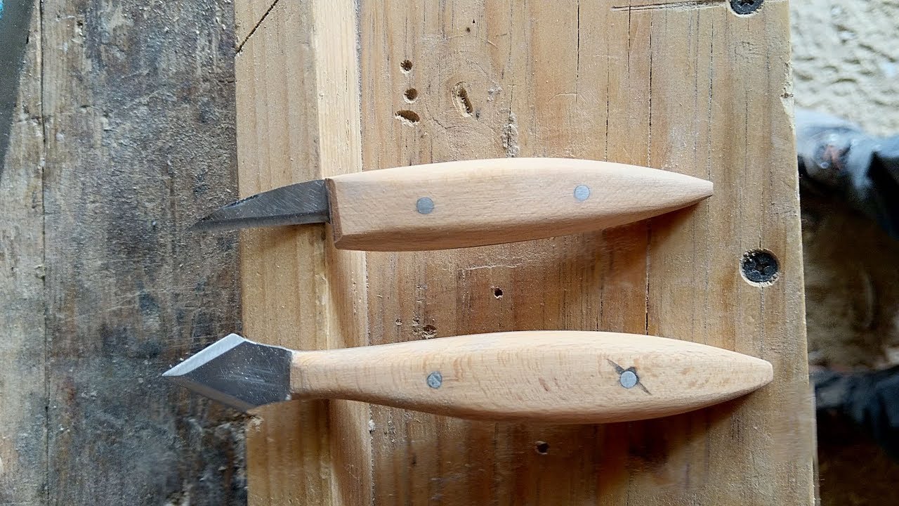 Fabricando un marcador para madera y una pequeña navaja