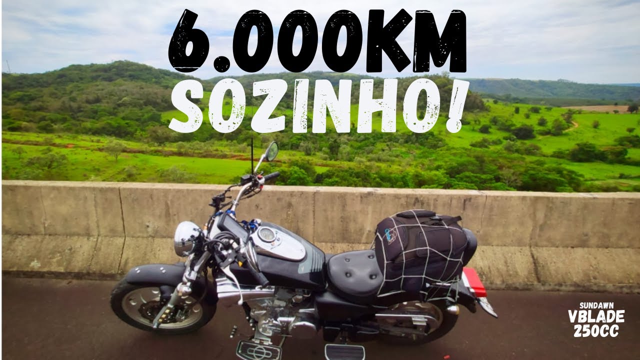 ✅MINHA PRIMEIRA VIAGEM DE MOTO CUSTOM SOZINHO – MAIS DE 6 MIL km (Recomendado)