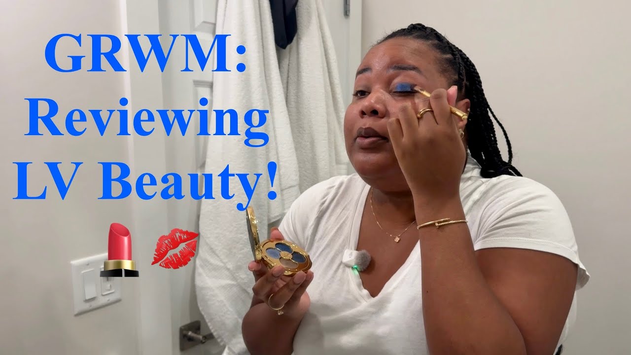 GRWM! Обзор теней для век, бальзама, кистей и матирующих салфеток LV Beauty!