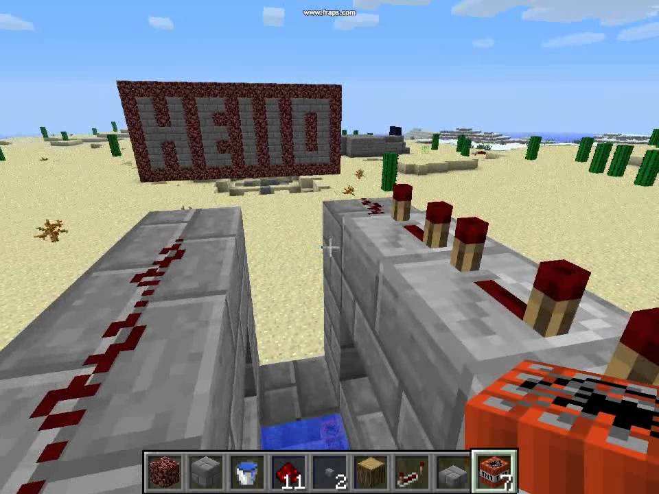 Minecraft With Asher - Cannon Guide