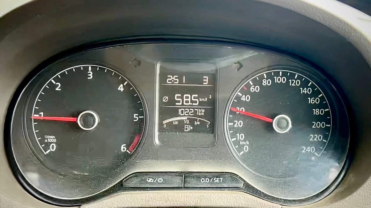 World Record Mileage Figures 😃 | Downhill Maximum Mileage Test | VW Vento Diesel  |