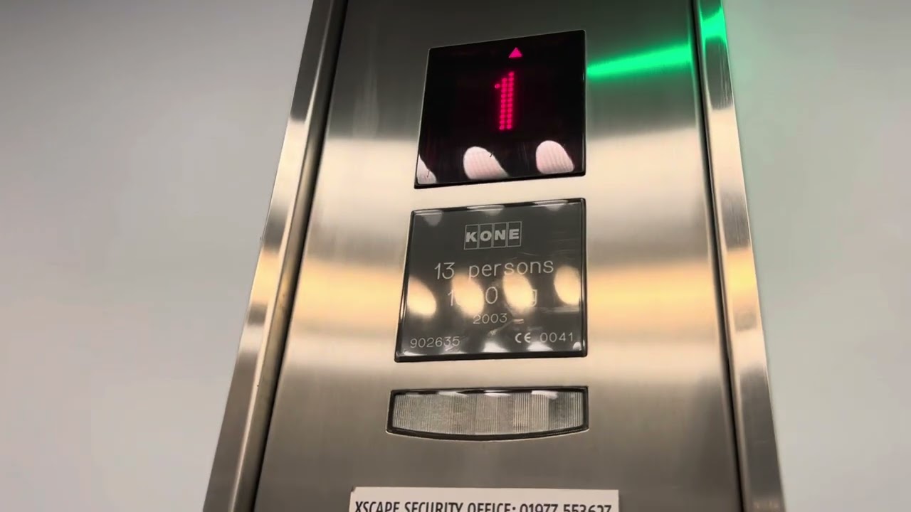 All the lifts at Xscape Castleford