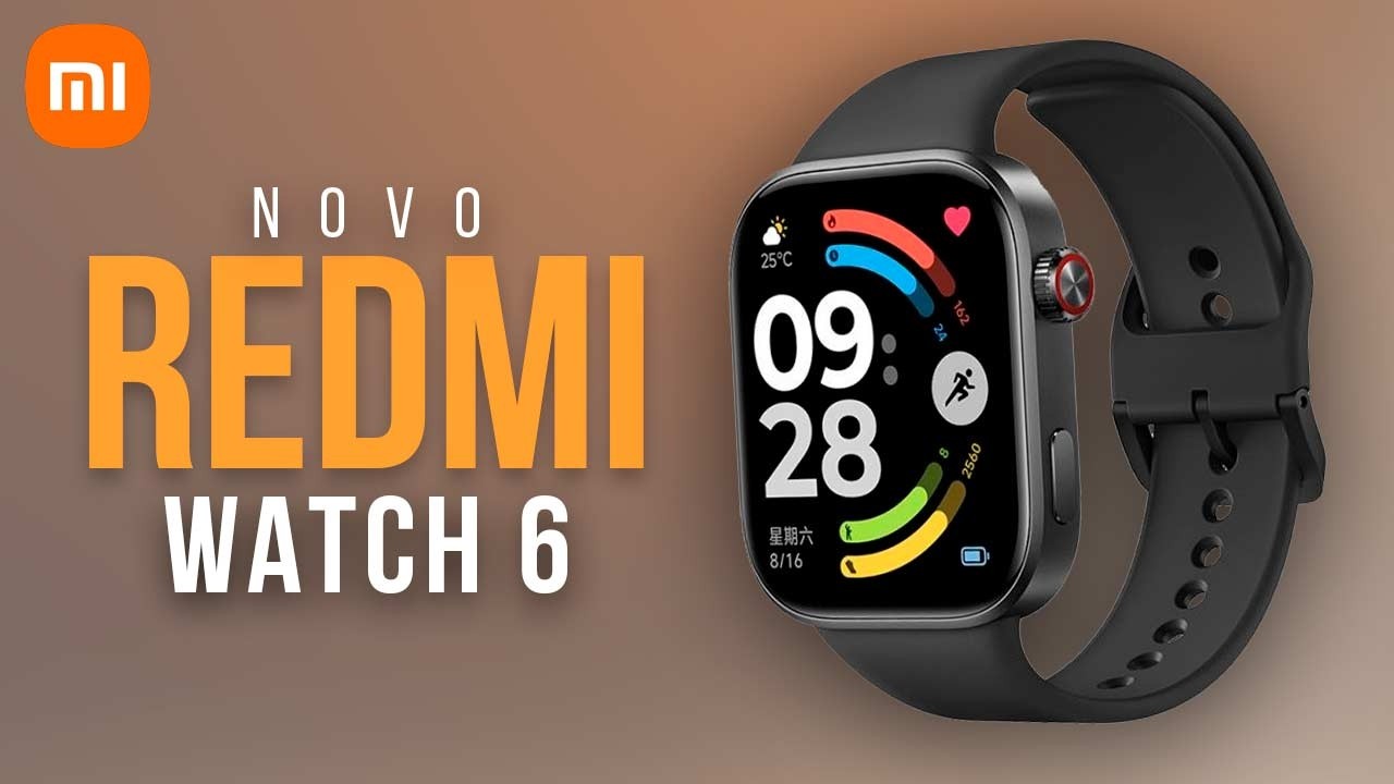 Novo REDMI WATCH 6 - MUITO COMPLETO! Lançamento em breve? E qual o preço?