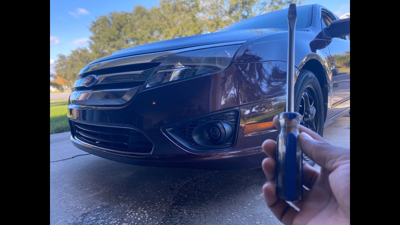 Heres An Easier Way To Replace Fog Light Bulbs! | 2010-2012 Ford Fusion | Brotherly Reviews