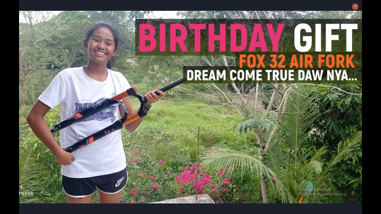 Birthday Gift ko sa kanya (Fox32 Air Fork) - Tuwang-tuwa sya (Pasak Pala)