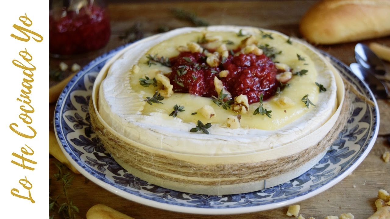 Receta de Queso Camembert al Horno (Aperitivo fácil y delicioso) | LHCY