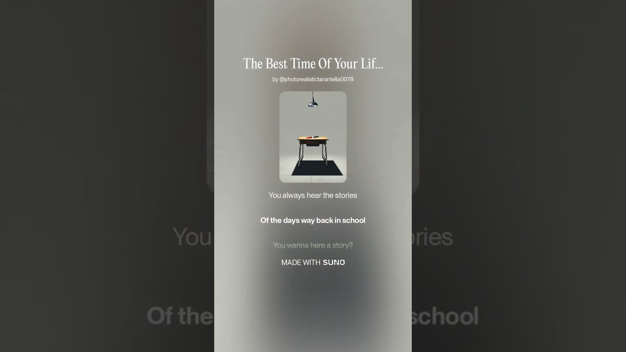 PRT (AI) - The Best Time Of Your Life