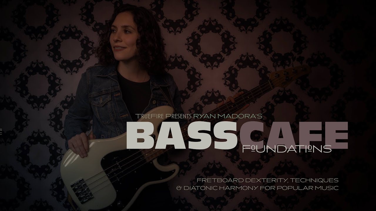 🎸Ryan Madora's Bass Cafe: Foundations - Intro - Bass Guitar Lessons