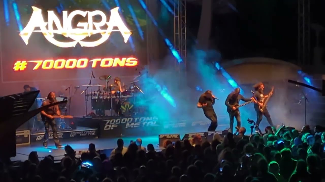 Angra full set 70000 Tons of Metal 2024