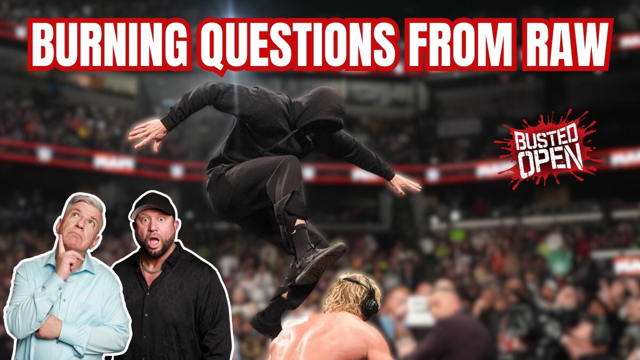 Reaction to 'Monday Night RAW,' Mystery Crate, Masked Man | Busted Open WWE