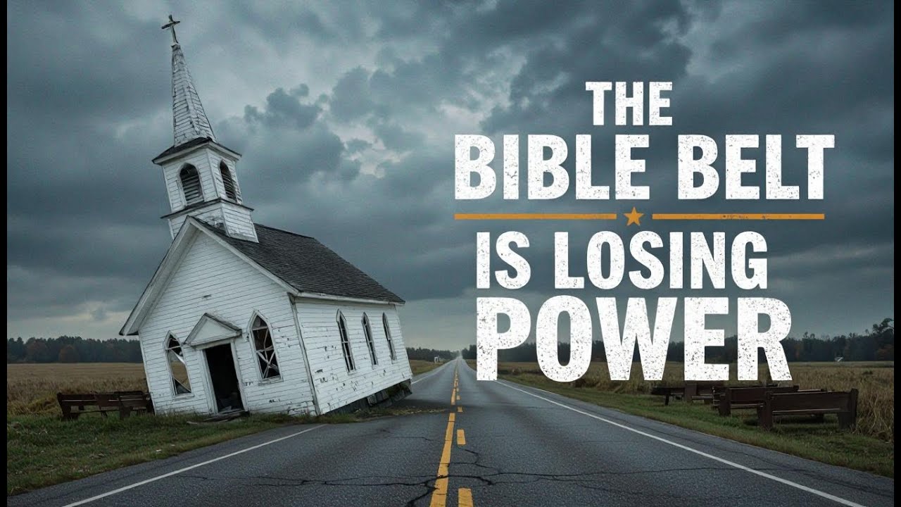 How the Bible Belt Lost Its Grip on American Culture