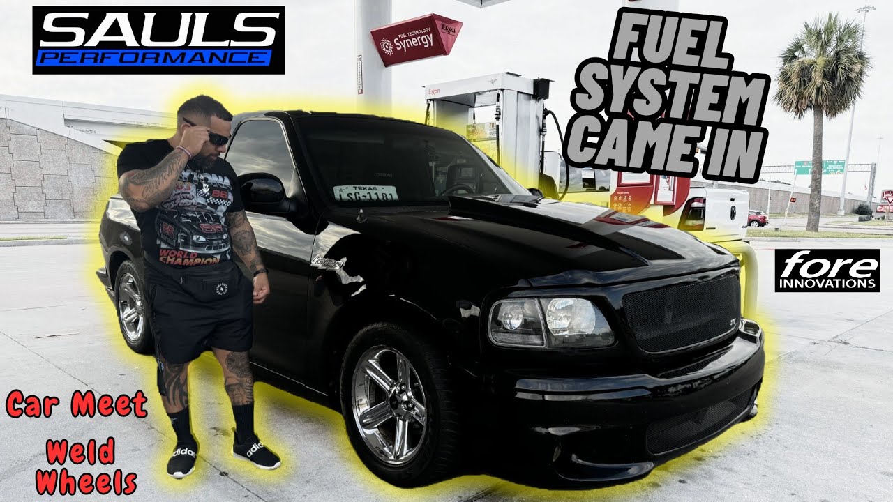 Finally my Whipple SVT Lightning is getting a BIG Fuel System ⛽️📈🧪  Betty 😈⚡️