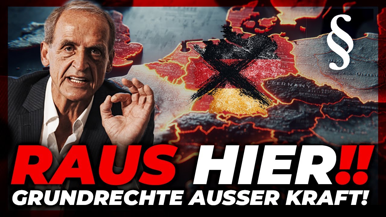 ⚠️RAUS HIER ‼️ &ndash; Regierung beschlie&szlig;t Angriff auf Eure Grundrechte ‼️