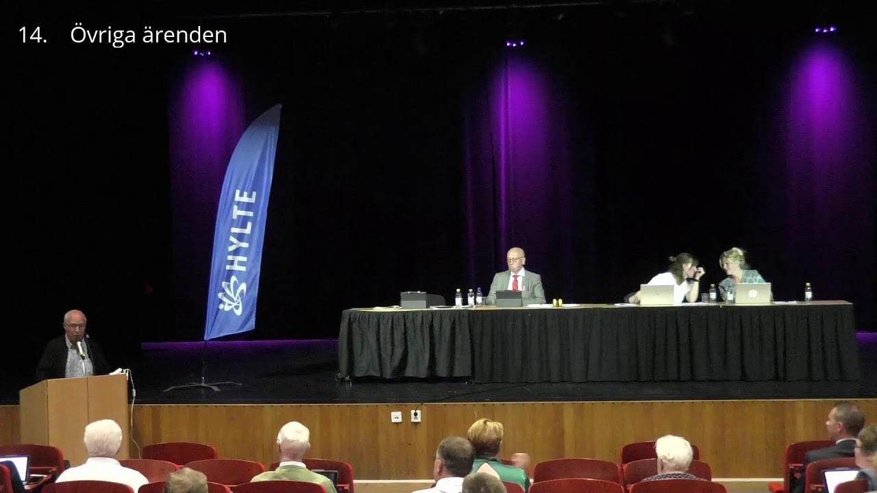 Kommunfullmäktige Hylte kommun - 10 September 2024