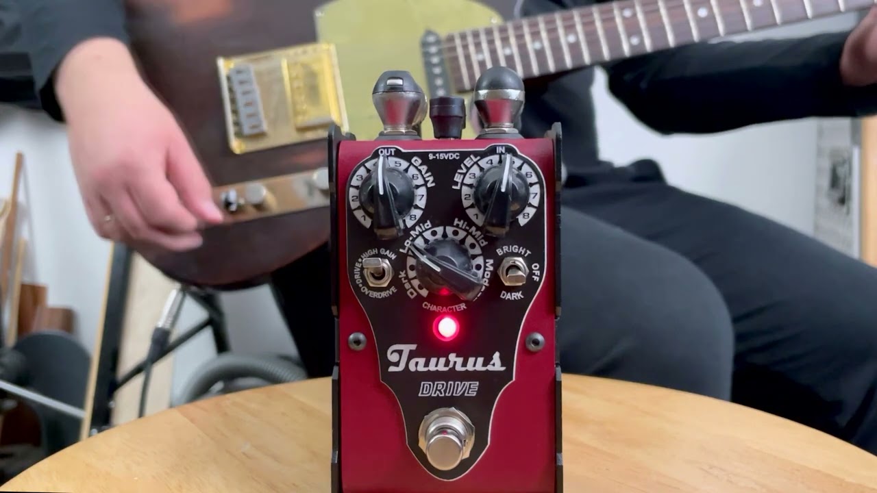 Taurus Drive stomp box :: Quick Playthrough
