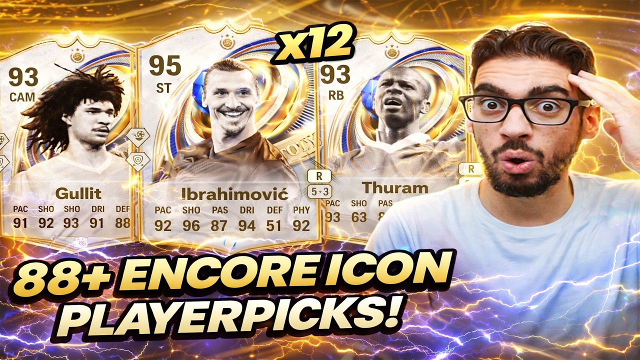 OPENING X12 88+ ENCORE ICON PLAYER PICKS!