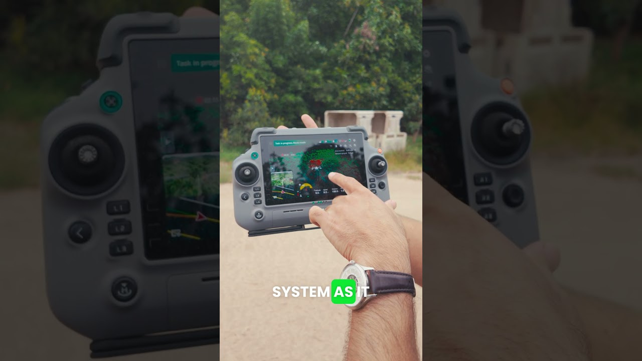 DJI Agras T100: точное опрыскивание полей авокадо с помощью LiDAR для предотвращения препятствий....