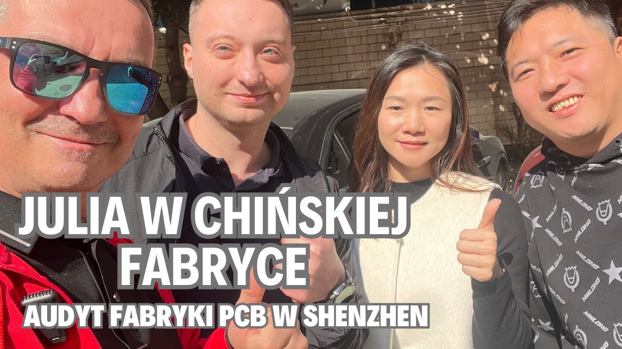 Julia w Chińsko-Polskiej Fabryce PCB nawija po Polsku