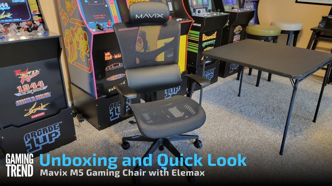 Mavix M5 Gaming Chair with Elemax - Unboxing and Quick Look