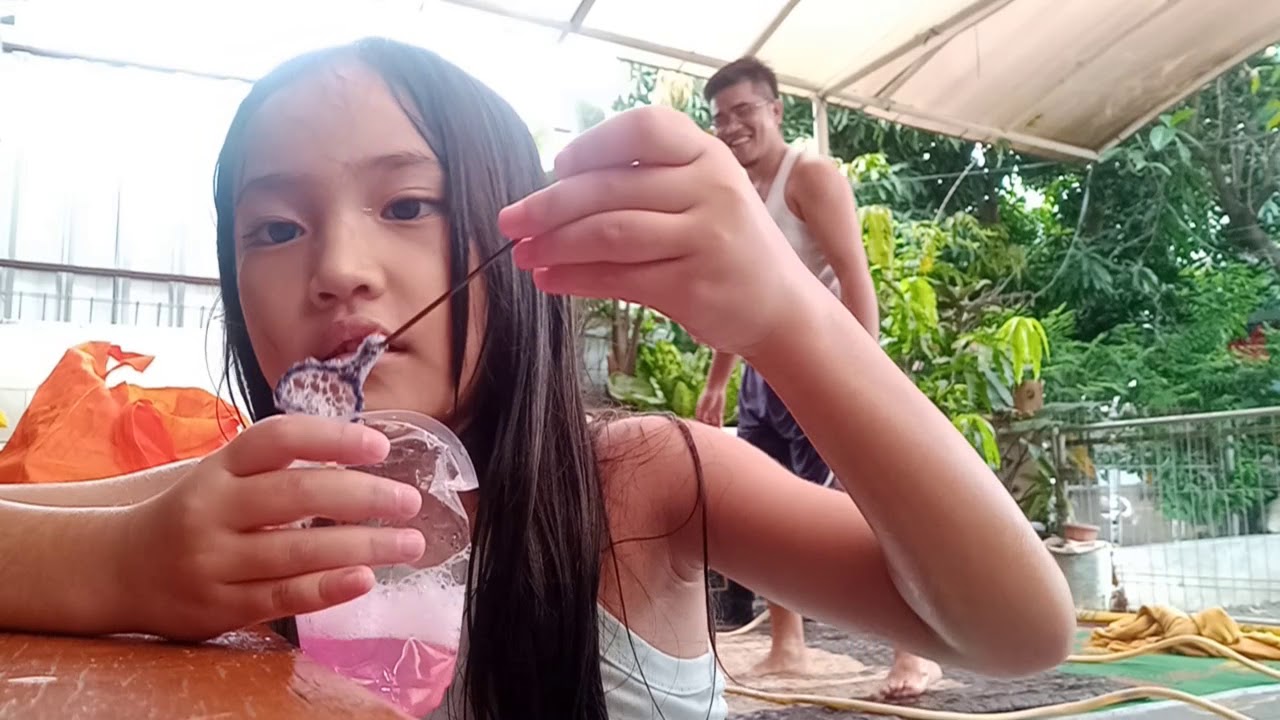 Mandi bareng bersama anak-anak